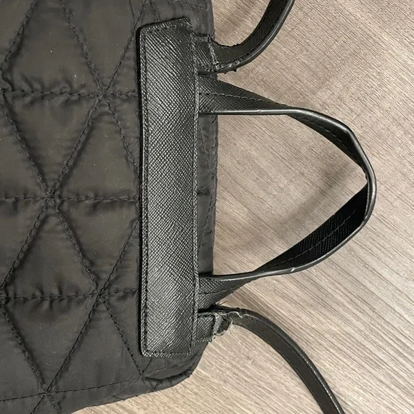 Kate Spade Quilted Black Backpack - Picture 7 of 13
